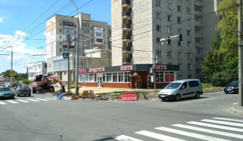 До уваги водіїв: почалась реконструкція перехрестя вулиць Келецька та Данила Галицького