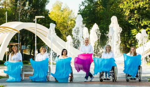 У Вінниці відзняли відеокліп «Небо», де головними танцюристами є дівчата на візках