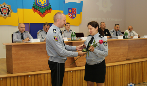 Юрій Педос відзначив поліцейських за проявлену мужність під час виконання службових обов’язків
