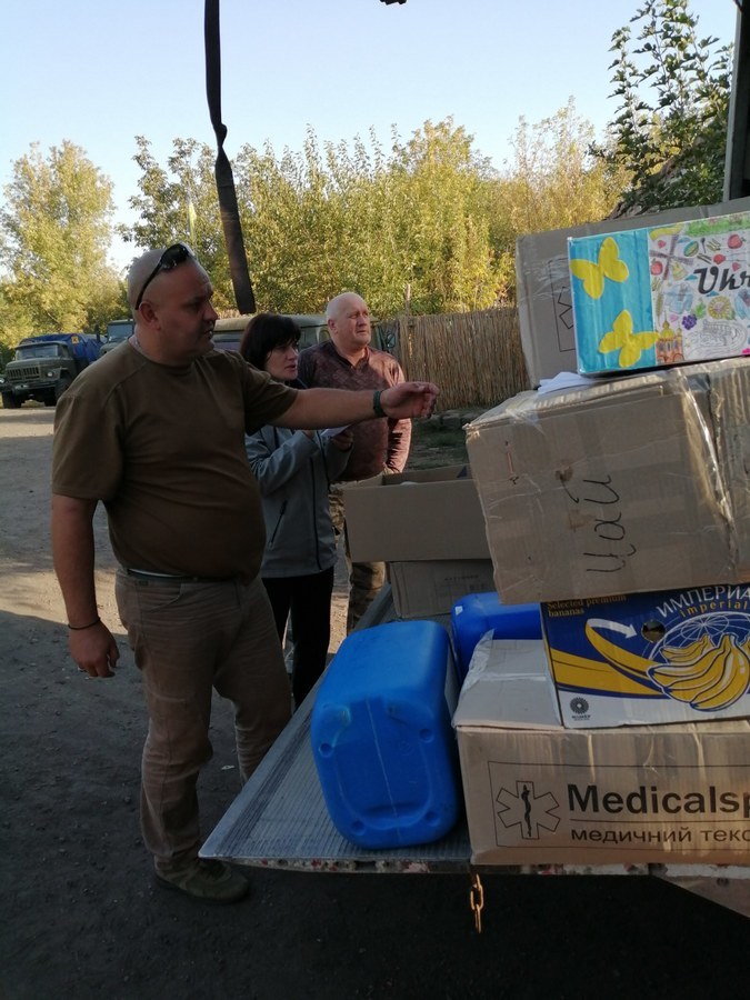 Днями на передову з Вінниці відправили чотиритонний гуманітарний вантаж