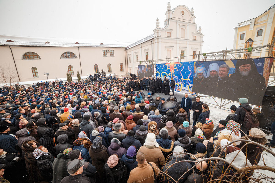 13 січня у Спасо-Преображенському кафедральному соборі Вінниці відбулася спільна молитву за Україну та Українську Церкву