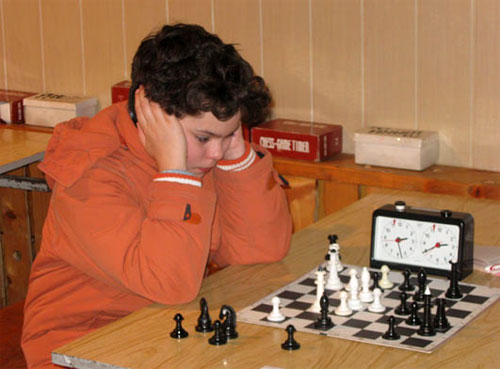 Всеукраинский шахматный турнир выиграл 13-летний международный мастер Илья Нижник