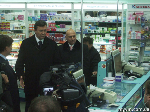 Віктор Янукович у Вінниці