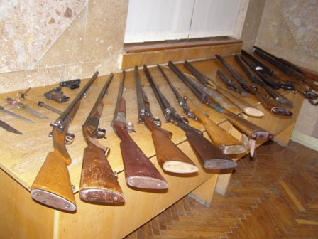 На Вінниччині завершився черговий місячник добровільної здачі зброї
