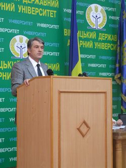 Президент надав Вінницькому державному аграрному університету статус Національного