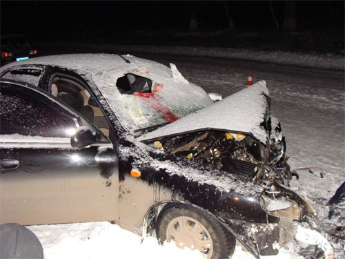 20 грудня на автошляху Іллінці-Липовець сталася аварія
