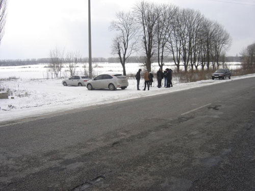7 березня по Барському шосе сталася аварія