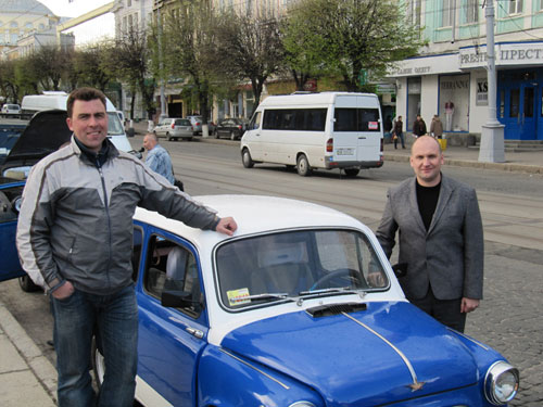 Виставка ретро-автомобілів у
Вінниці