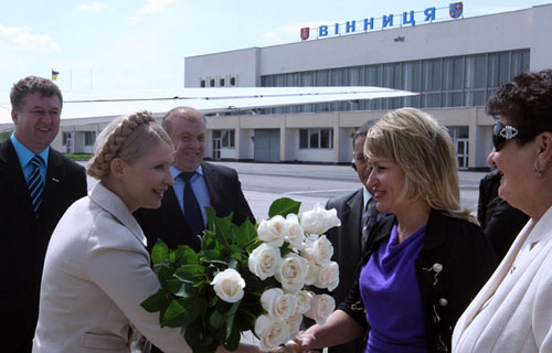 Сьогодні у Вінниці побувала Юлія Тимошенко