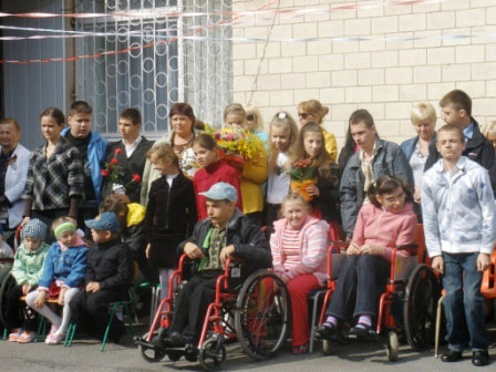 у Вінницькому центрі соціальної реабілітації дітей-інвалідів «Промінь» відбулося урочисте відкриття нового навчального року