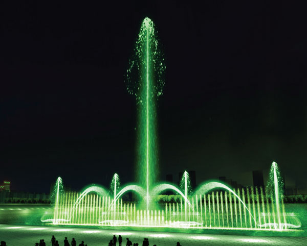 У Вінниці уздовж Південного Бугу до кінця 2011 року буде встановлено найбільший у Європі фонтан вартістю майже 20 млн. грн