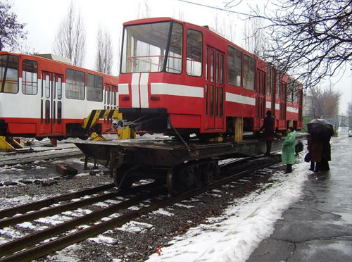 вінницькі трамваї їдуть в Житомир