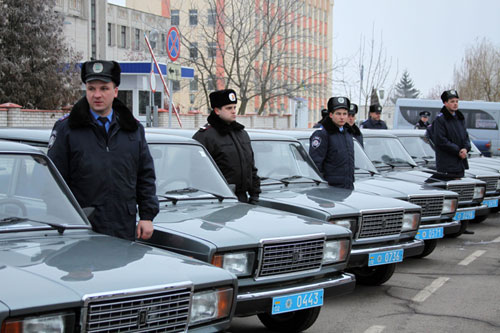 Автопарк Вінницької міліції поповнився новими автомобілями