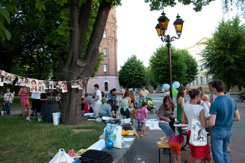 У Вінниці пройшла перша субота мініпроектів "Мистецьких вихідних"