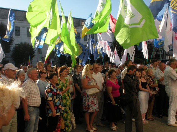 Вінницький «Фронт Змін» виступив проти диктаторського режиму в Україні