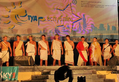 Команда вінницьких студентів гідно представила Вінниччину на фестивалі «Студентська республіка - 2011» 