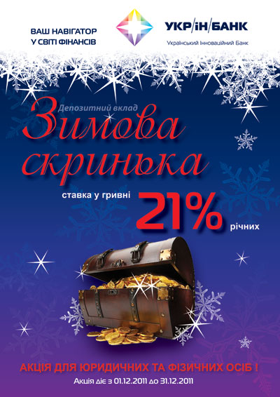 21% від Укрінбанку