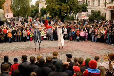 Карнавал на день міста Вінниці