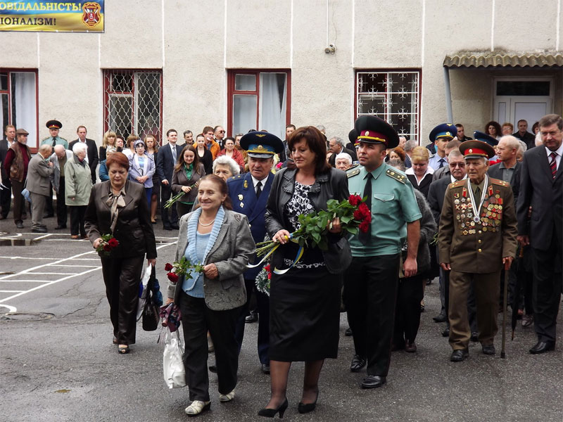Відкриття меморіальної дошки почесному громадянину міста Вінниці генерал-майору Анатолію Бурєннікову