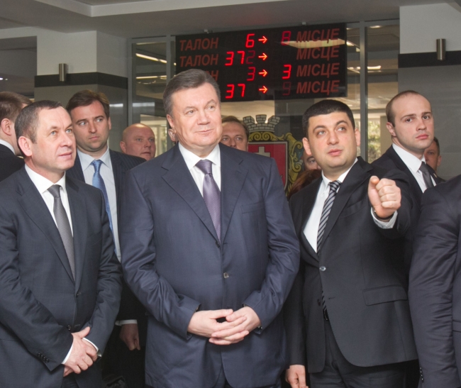 Віктор Янукович у "Прозорому офісі"