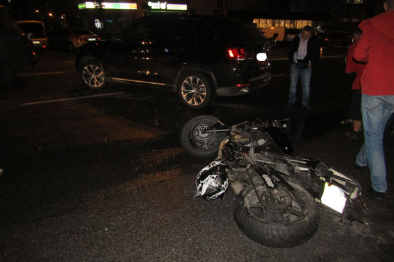 У Вінниці в ДТП загинув  31-річний мотоцикліст