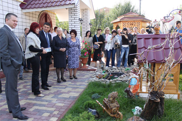 Визначення переможців конкурсу "Зразкова садиба-2012"