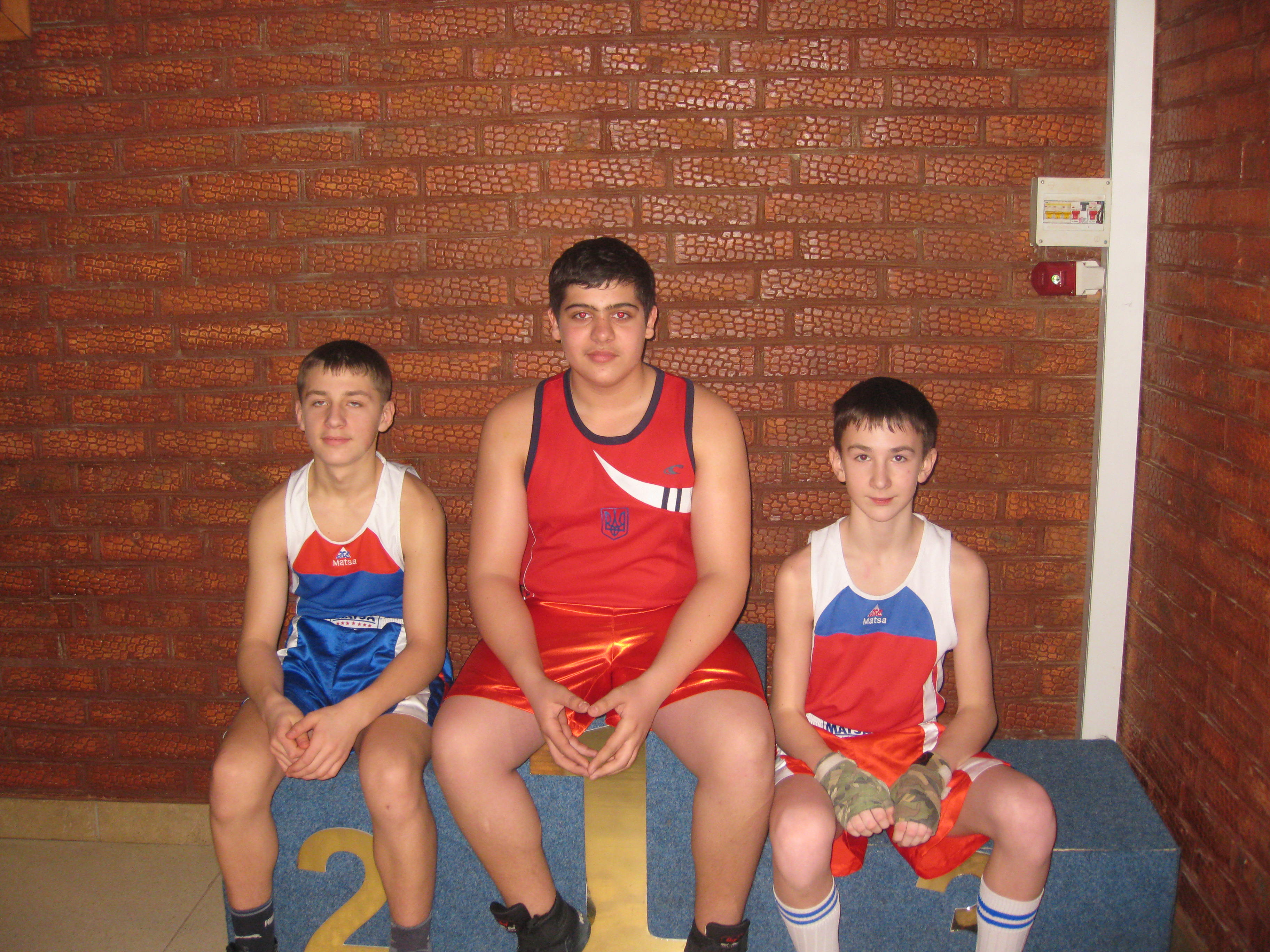 учасники відкритого чемпіонату з боксу
