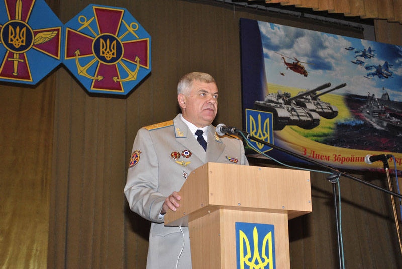 Перший заступник командувача Повітряних Сил ЗС України генерал-майор Сергій Дроздов