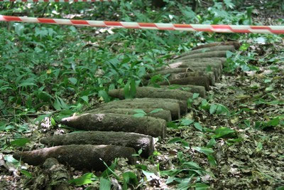 У місті Гнівань знайшли 26 боєприпасів та 4 вибухівника часів II світової війни