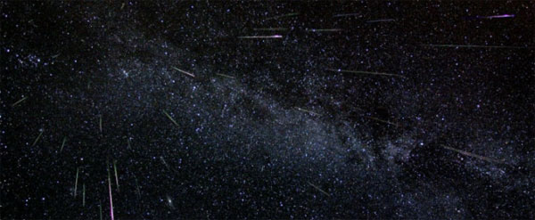 В ночь с 12 на 13 августа над Землей пройдёт яркий метеоритный дождь Персеид