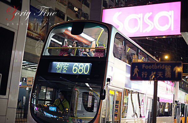 Городской автобус в Гонконге