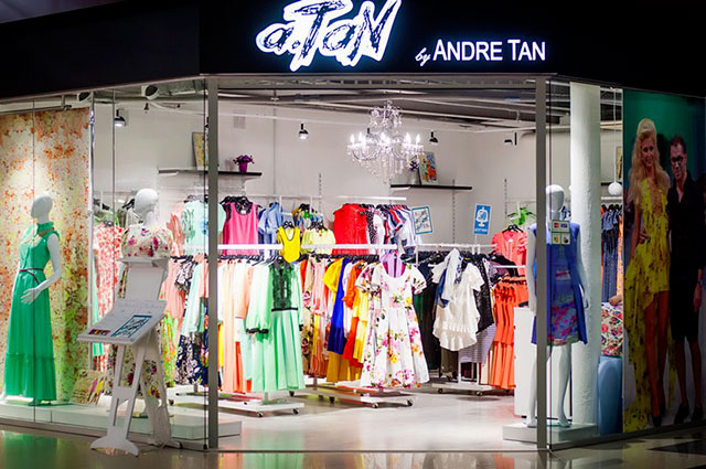Andre TAN відкрив магазин у Мегамоллі