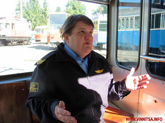 Вчора Ольга Фреймут перевіряла у Вінниці... трамваї