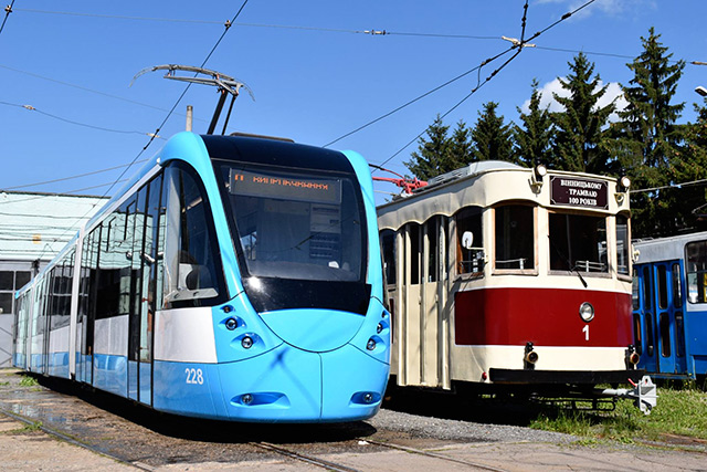 У Вінниці невдовзі на маршрут вийде другий трамвай вланого виробництва Вінницької транспортної компанії