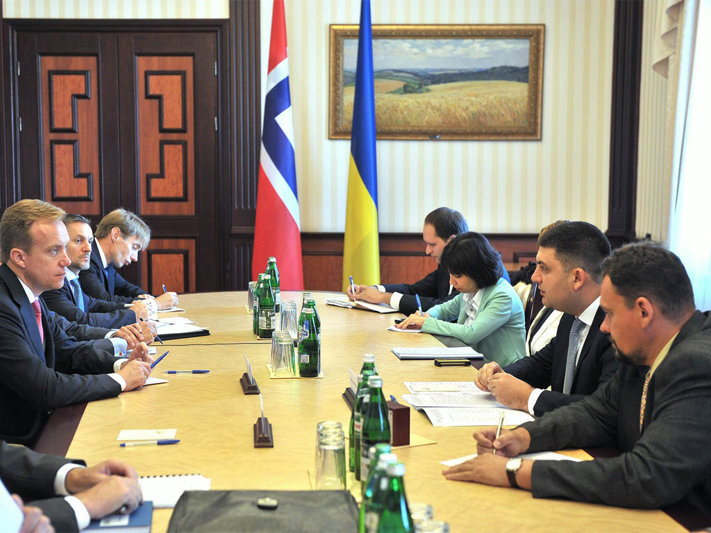 Норвегія запропонувала Україні експертну допомогу у проведенні адміністративної реформи