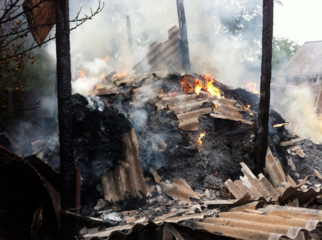 На Вінниччині через дитячі пустощі з вогнем згоріло 7 тонн сіна