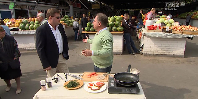 Польські журналісти підготували майже півгодинну програму про цікавинки та кулінарні «фішки» Вінниці