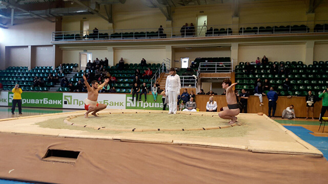 На Міжнародному турнірі з сумо у Львові перемогли вінничани