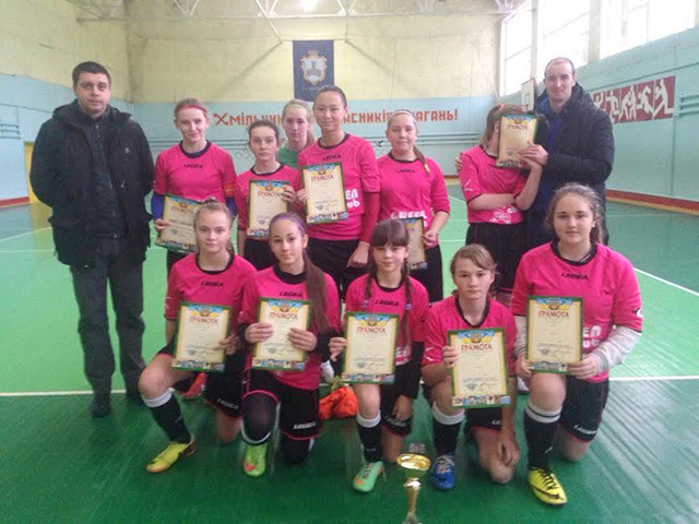 Команда Вінниці виграла зимовий чемпіонат області з жіночого футзалу