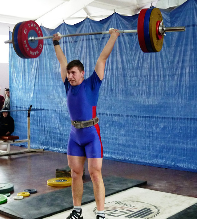 Вінничанин Олексій Жученко став чемпіоном області з важкої атлетики