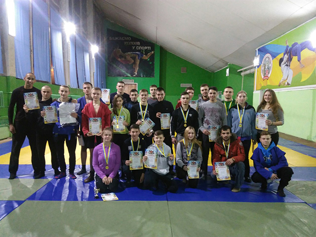 У Вінниці визначили чемпіонів кубку міста з боротьби самбо