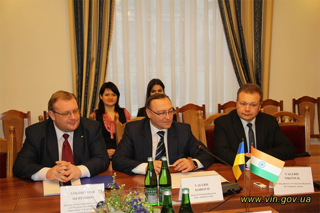 У Вінниці домовилися про розширення бізнесового та культурного співробітництва між Індією та Україною