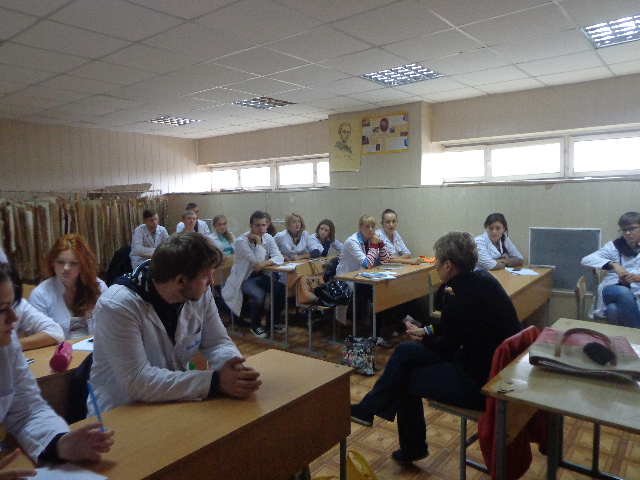 Інформаційно-просвітницькі зустрічі для студентів медичних закладів Вінниччини   