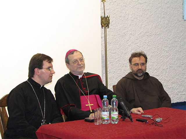 До Вінниці вперше завітав представник Папи Римського в Україні