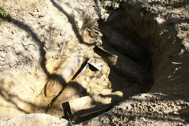 В Калинівському районі неподалік села знайшли п'ять 500-кілограмових фугасних бомб