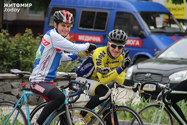 Вінничани перемогли у велозабігу в Житомирі
