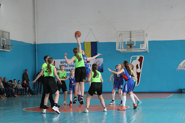 Вінницькі баскетболістки посіли 1 місце у фінальному етапі Всеукраїнської юнацької баскетбольної ліги
