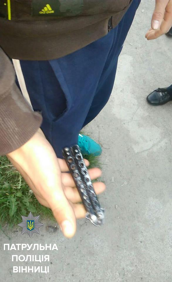 На вул. Станіславського поліція затримала злодія, який відібрав у вінничанина мобілку