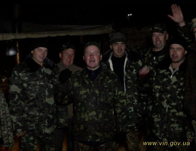Бійці 9-го батальйону територіальної оборони отримали "теплу передачу" від вінничан