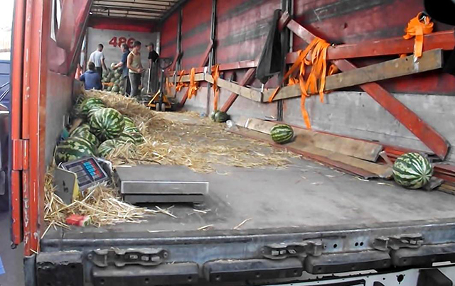 За перший тиждень серпня Муніципальна поліція зафіксувала 5 випадків торгівлі кавунами у невстановленому місці